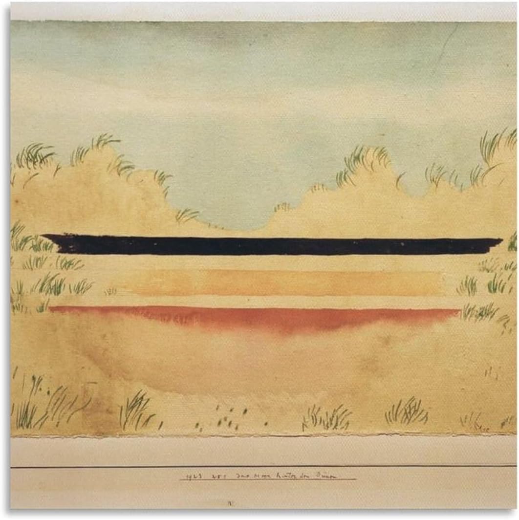 Toile Paul Klee 40x40cm la solution idéale pour décorer une salle de bain