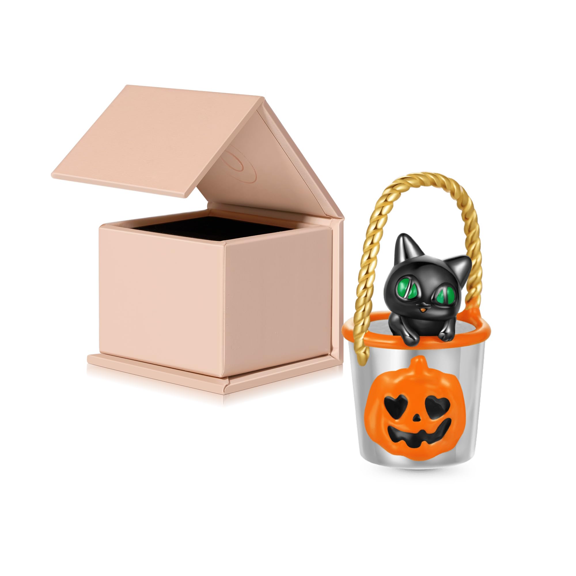 GNOCE Halloween Charms Fit Bracelet Necklace for Women