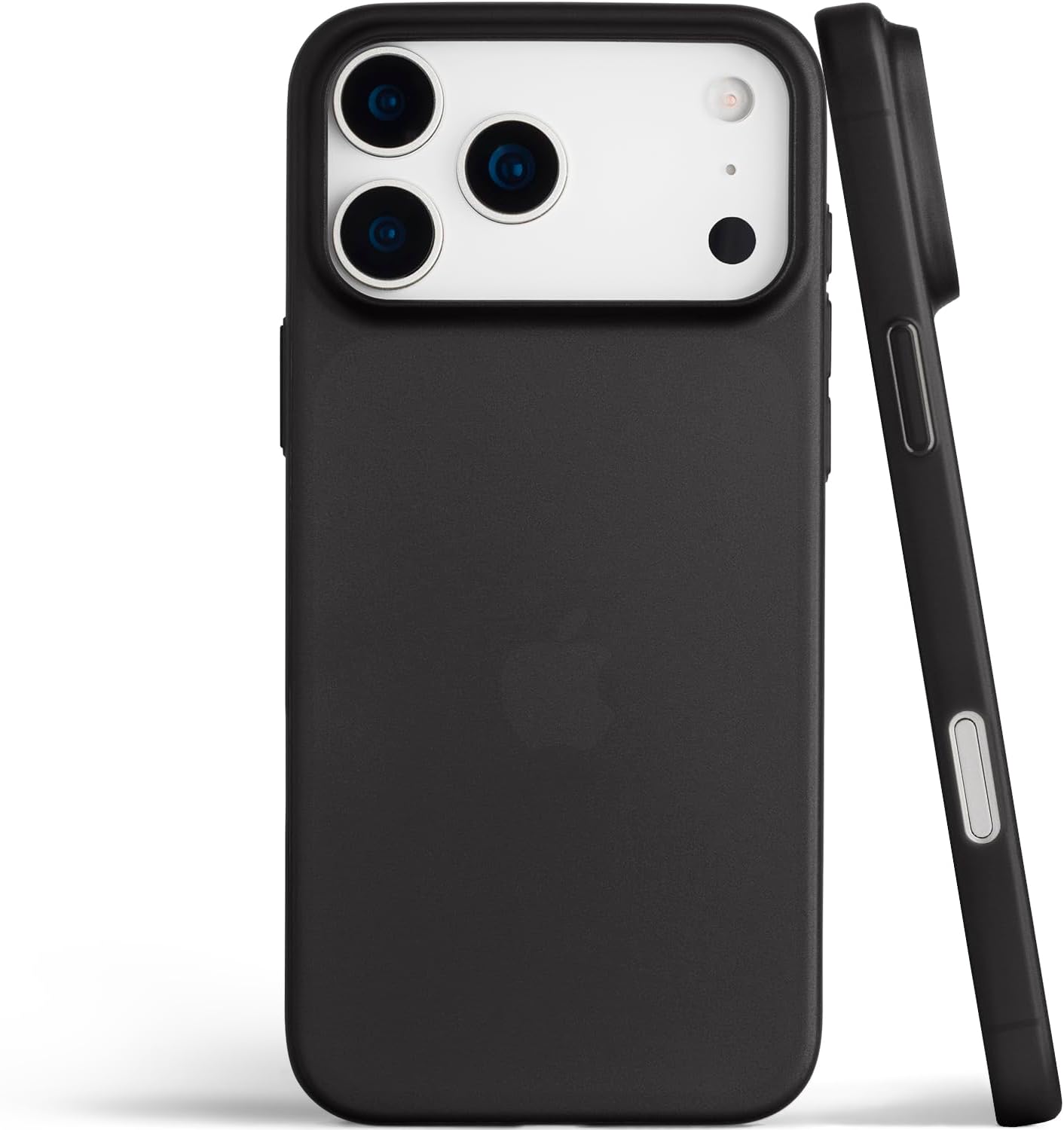 totallee Thin iPhone 17 Pro Max Case Scarf, Thinnest Cover Ultra Slim Minimal - for Apple iPhone 17 Pro Max (2025) (Frosted Black)