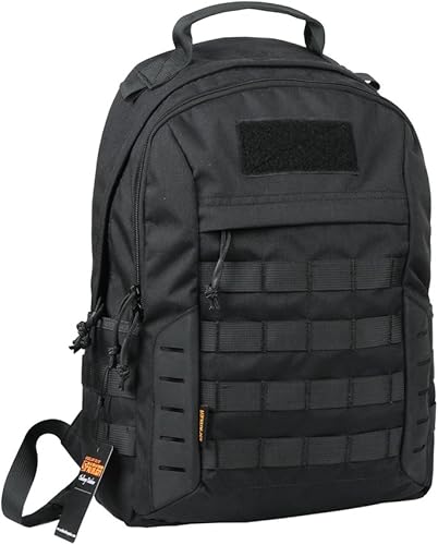 EXCELLENT ELITE SPANKER Mochila táctica militar de 20 L mochila de supervivencia de asalto del ejército mochila mochila Molle bolsa mochilas, Negro