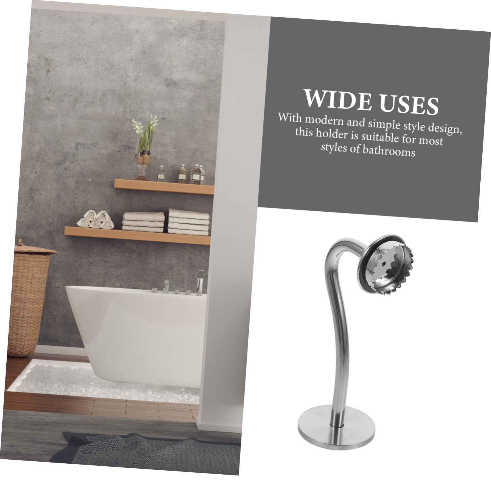 Didiseaon 3 Pezzi portasapone in acciaio inox portasapone a ventosa da bagno accessori bagno accessori per porta sapone da cucina da cucina Acciaio inossidabile