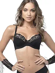 Sutiã Microfibra DeMillus 64086 Com Renda