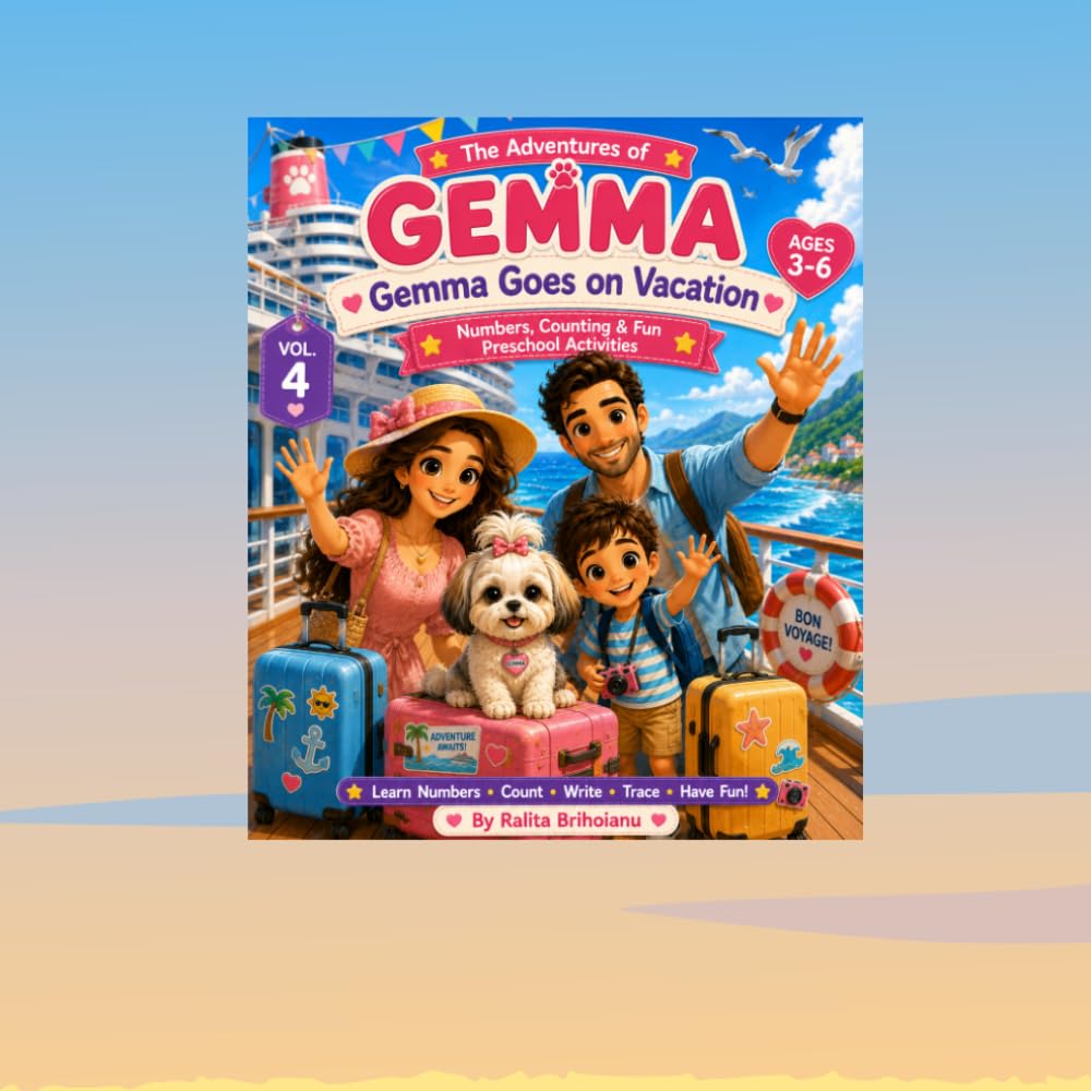 THE ADVENTURES OF GEMMA: GEMMA GOES ON VACATION VOLUMUL 4
