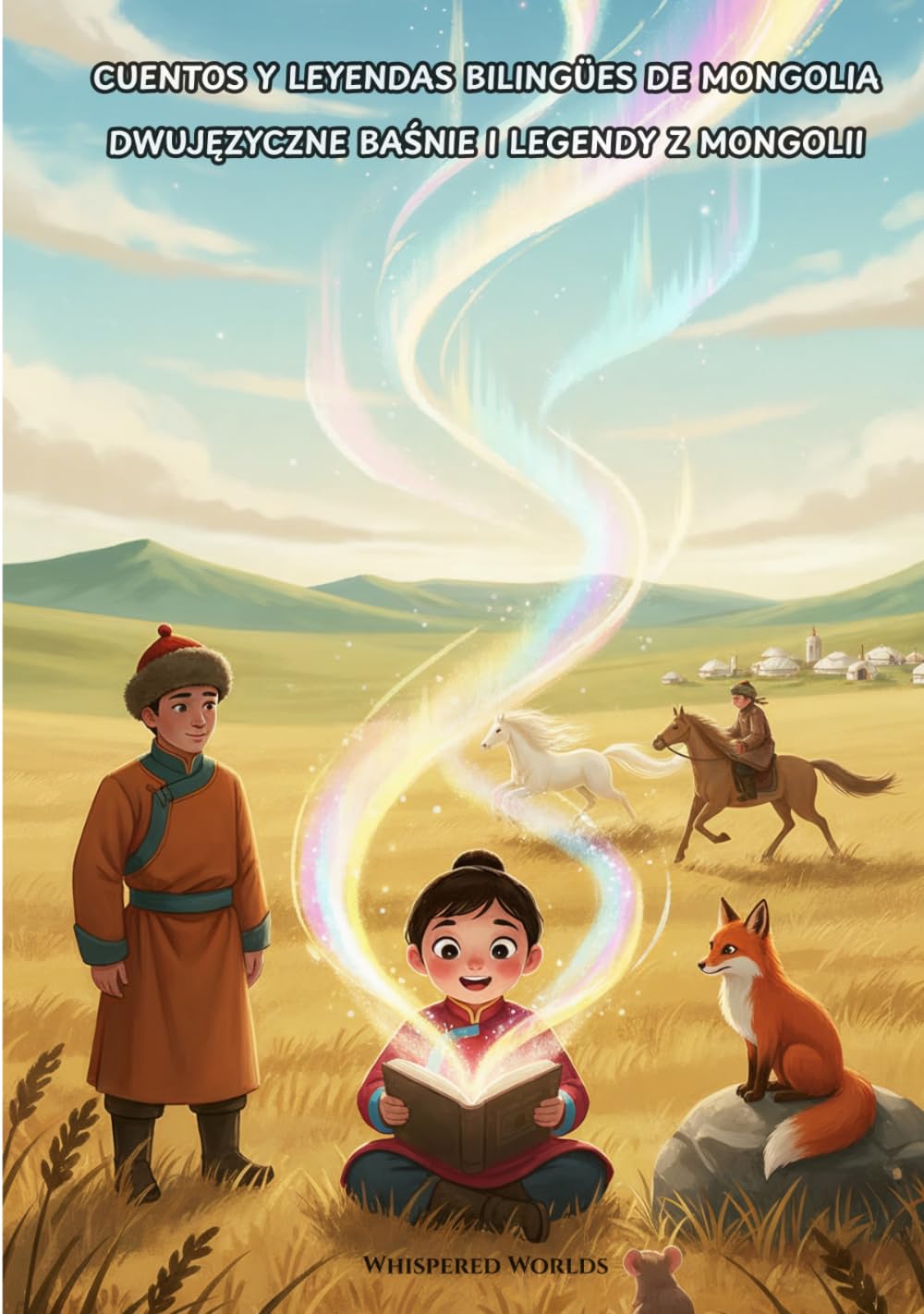 Cuentos y Leyendas Bilingües de Mongolia: Español-Polaco (Whispered Worlds)