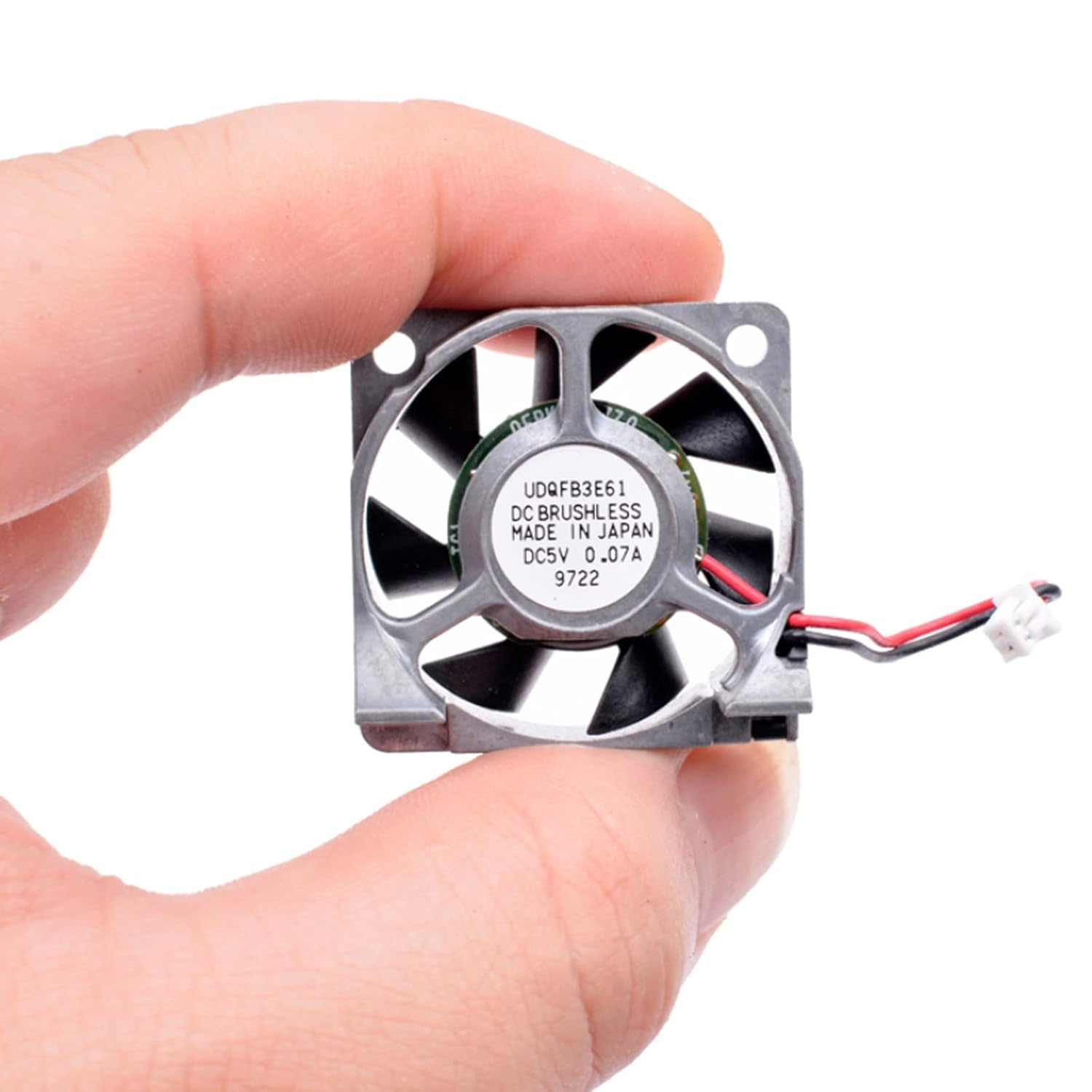 3010 30x30x10mm UDQFB3E61 3cm 5V 0.07A Aluminum Frame High Temperature Resistant Cooling Fan