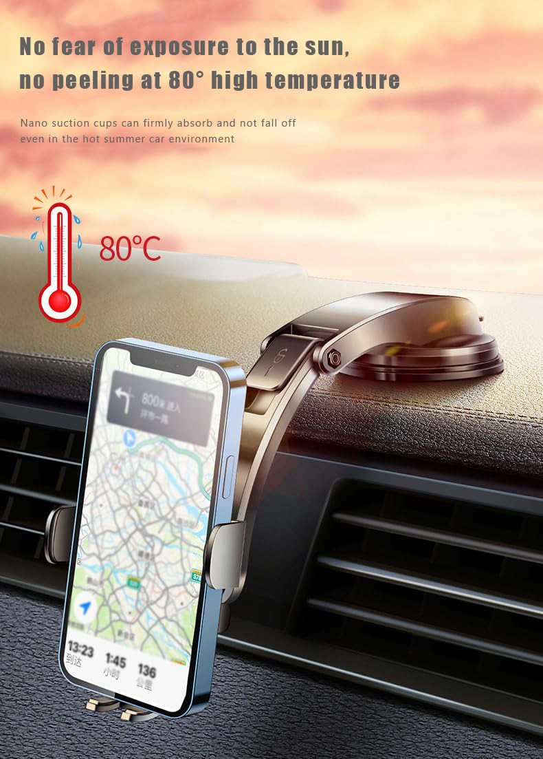 Samochodowy uchwyt na telefon do Infiniti G25X Q70h QX4 Qx60 G20, obracany o 360°, blokada One-Touch, z podstawą przyssawki i ramieniem teleskopowym, akcesoria samochodowe