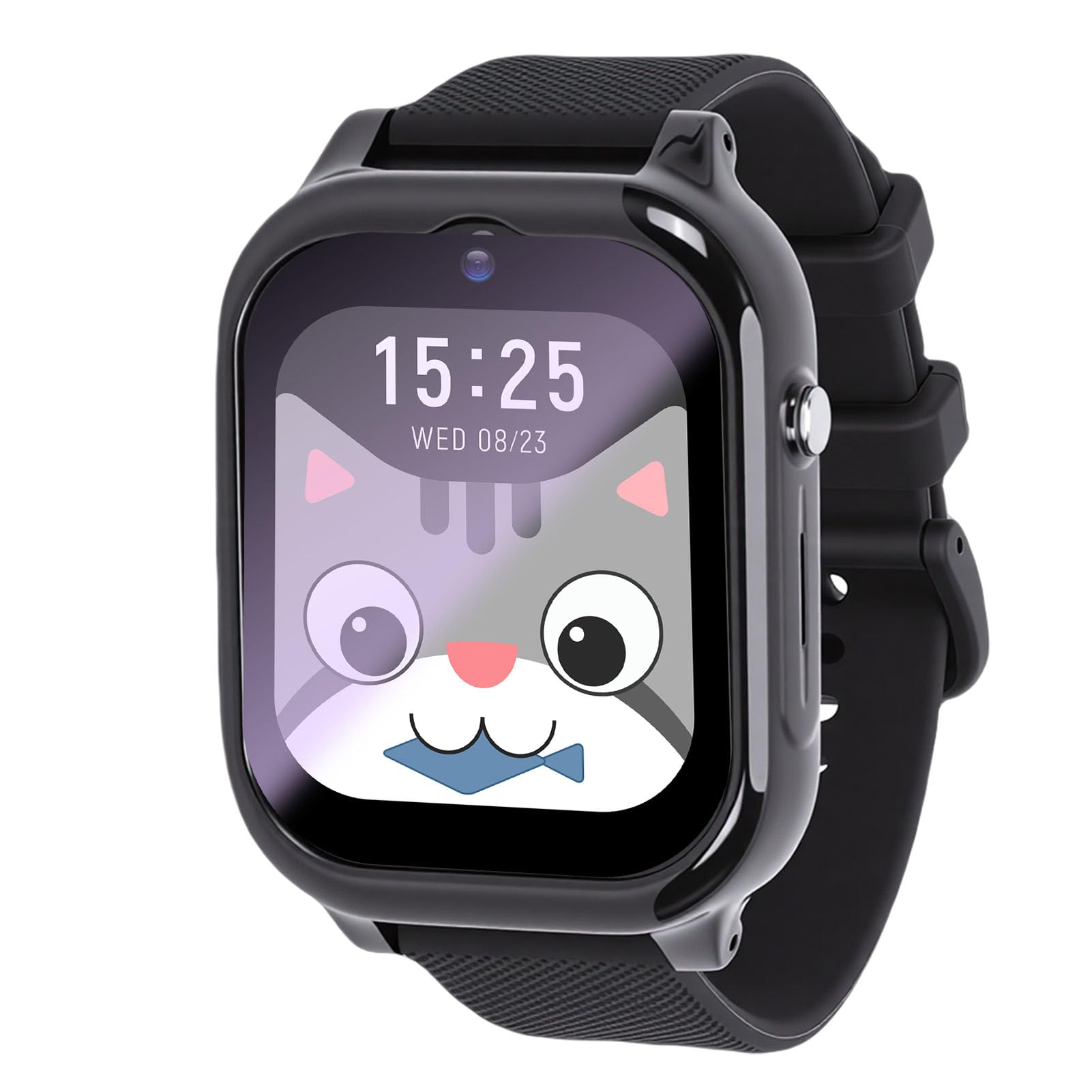 4G-Smartwatch für Gewalt, 1,83-Zoll-HD-Touchscreen mit Kamera, Videoanrufe, SOS-Notrufnummer, LBS-Standort, IP67-Wasserdichtigkeit, Klassenzimmermodus, für Sicherheit und