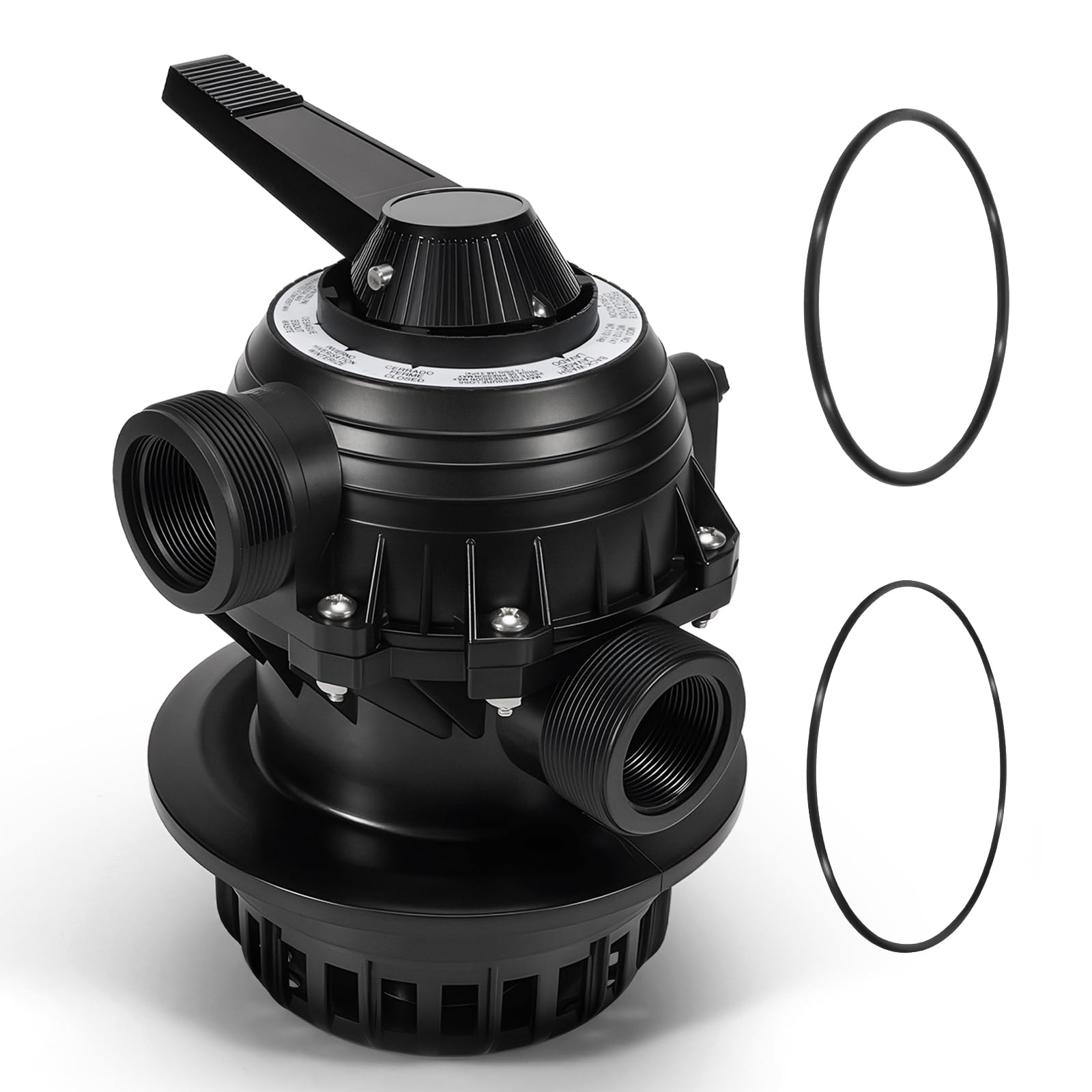 SR14965-A003 40mm Multiport Valve, Compatible with Pantera 21" 25",Onga Leisuretime 21" 25",Sta-Rite Cristaflo 15", 17", 20", 24" pool Sand Filter-image-42