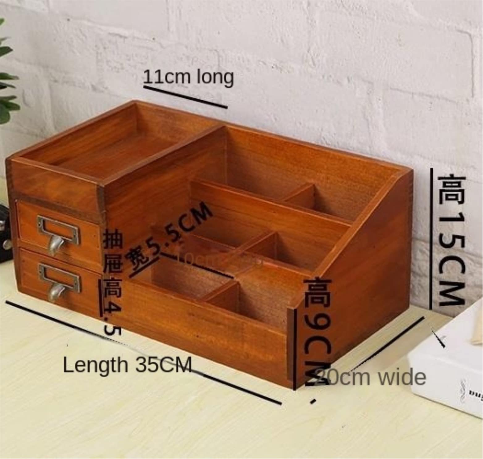 Przechowywania Kosmetyków Organizer na Kosmetyki Drewniane Pudełko Do Przechowywania Kosmetyków Z Szufladą Dress Table Organizer Do Pielęgnacji Skóry Organizer do Makijażu Stojak na Kosmetyki