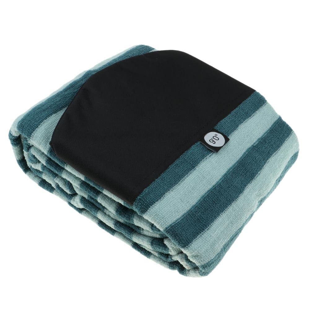 kowaku Premium Water Sports Surfboard Sock Case Stretch Surf Board Funboard Shortboard Cover Storage Travel Bag, 9.0ft