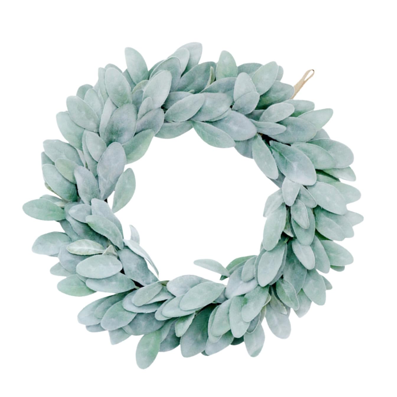 PartyKindom 1pieza Guirnalda Decorativa De Pared De Rattan Adorno De Entrada Elegante Para Hogar Wreath De Flocking Verde Para Decoración De Fiestas y Eventos