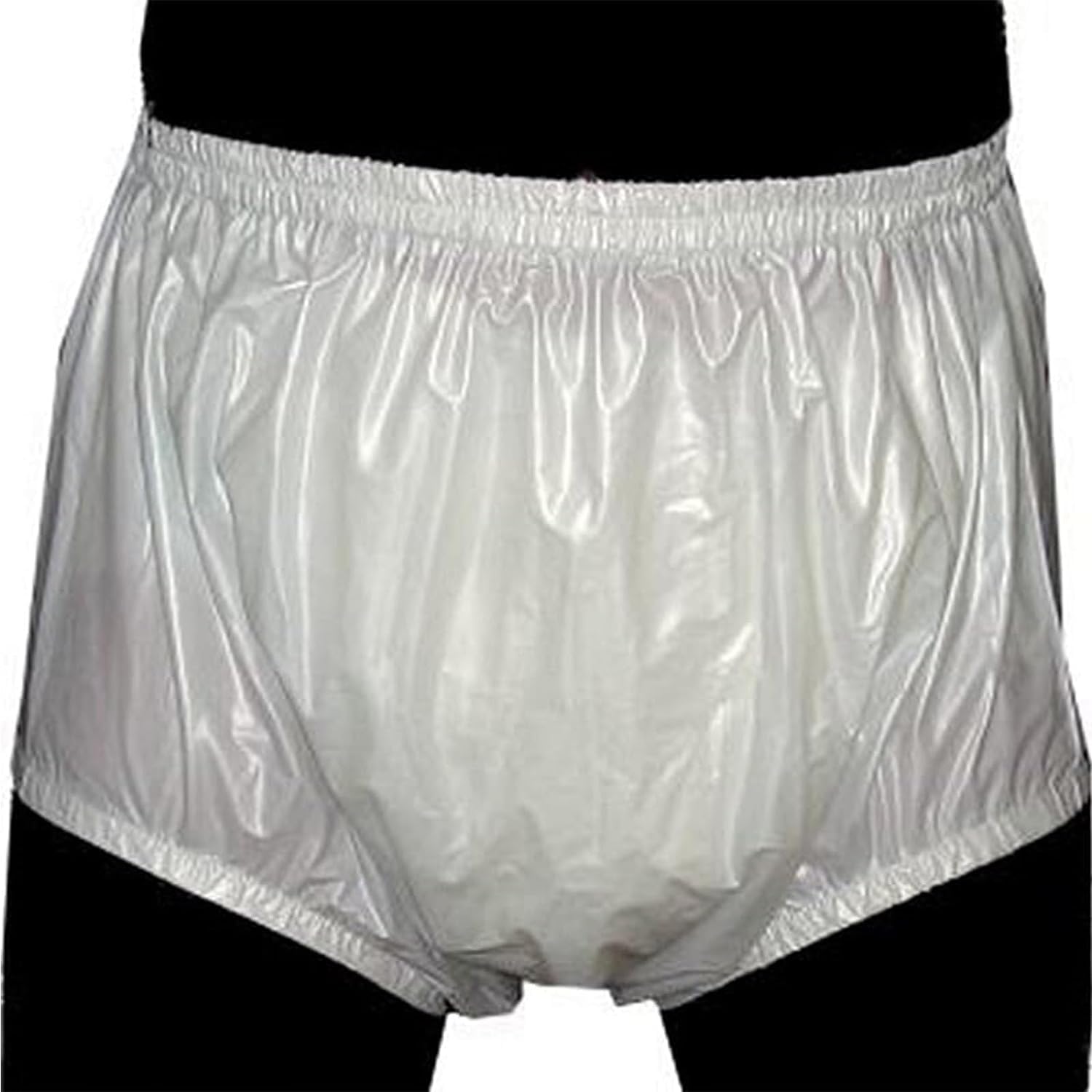 Adult Pull On Plastic Pants/Adult Incontinence Safety Pants, Soft, Quiet, Fit Adult Incontinence Waterproof Diaper Covers/Waterproof Reusable Anti-Side Leakage Physiological