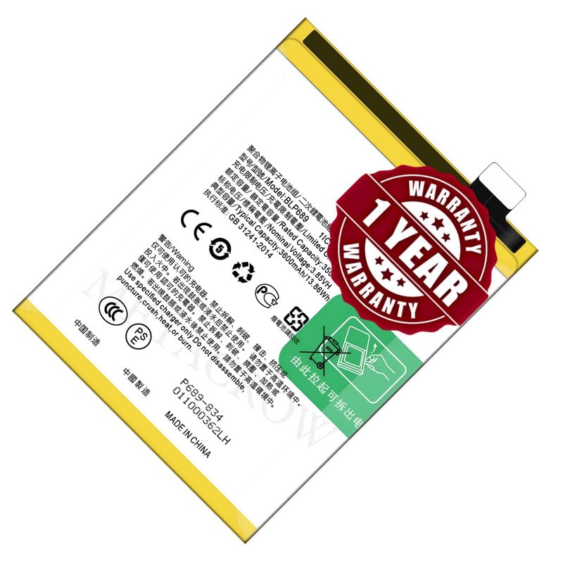 Image of Original BLP689 Battery Compatible with Oppo K1 (PBCM30) - (3600mAh) - 1 Year Warranty CD3