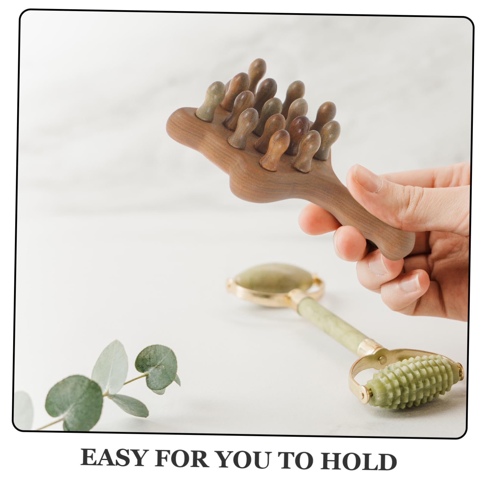 Healeved 5stücke Scalp Aus Holz Handheld Massagekamm Mit Breiten Zähnen Für Kopfhautpflege Für Zuhause Und Unterwegs Fördert Entspannung Und Wohlbefinden