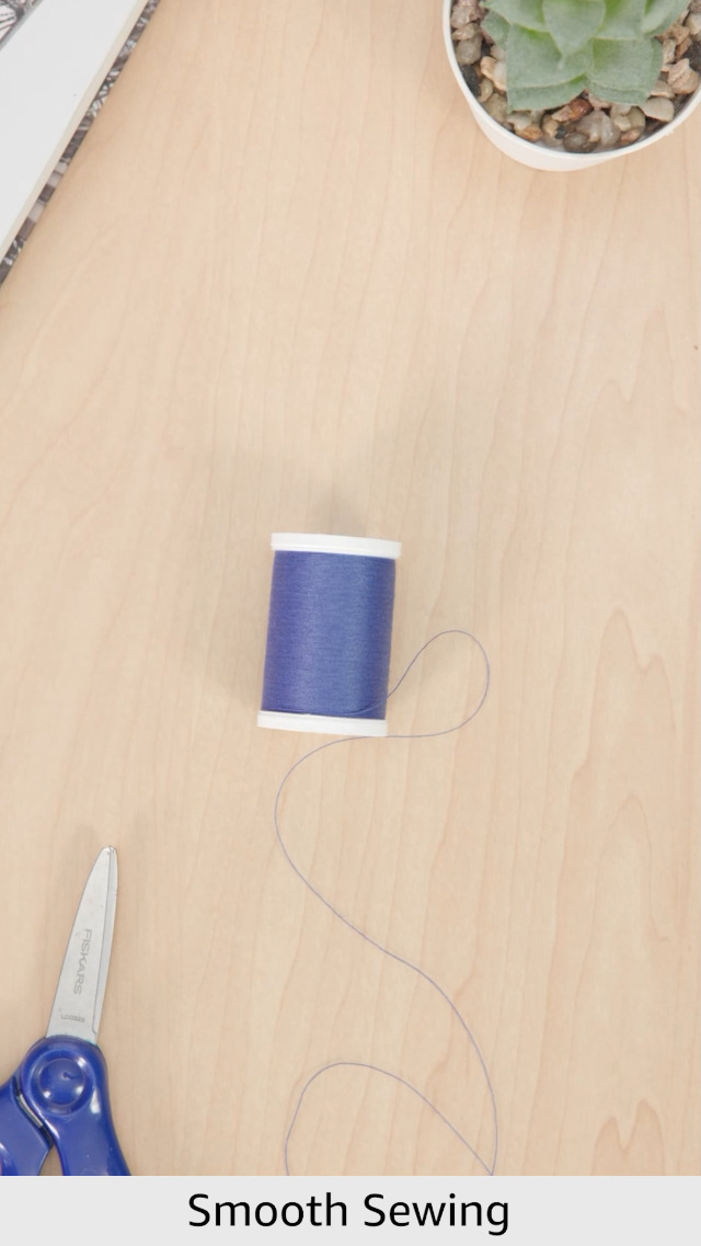 Hilo multipropósito Coats Thread & Zippers 250 yardas azul miniatura 2