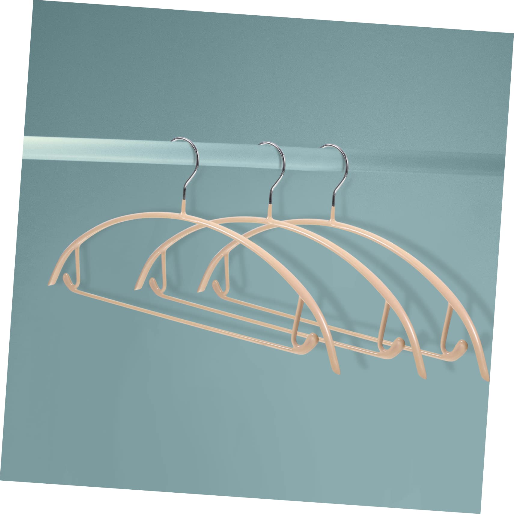 MAGICLULU 10stücke Kleidungsbügel rutschfeste Traceless Hosen Und Kleidungsbügel Für Platzersparnis Für Wäschekammern Schränke Und Schlafzimmer