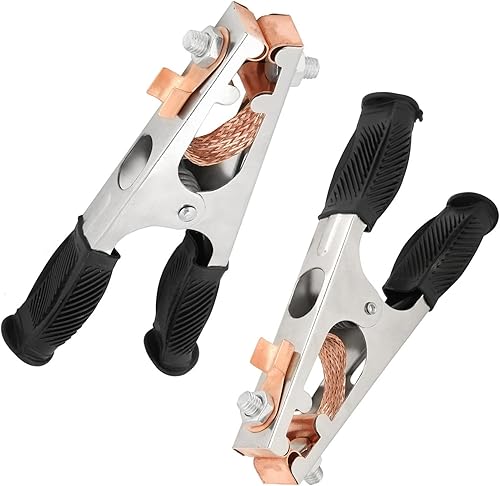 Miniatura 7 de Jeanoko Abrazadera de tierra 500A soldadura de cobre galvanizado Clip de tierra de soldadura de tierra abrazadera de tierra de soldadura por arco