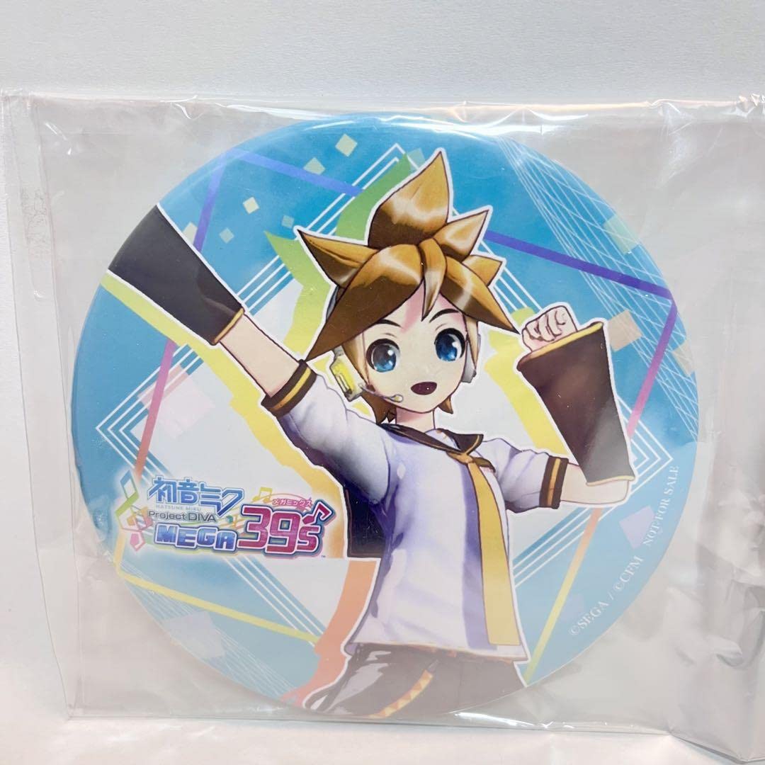Amazon.co.jp: ミク プロジェクトDIVA MEGA39s 特典 缶バッジ 鏡音レン 