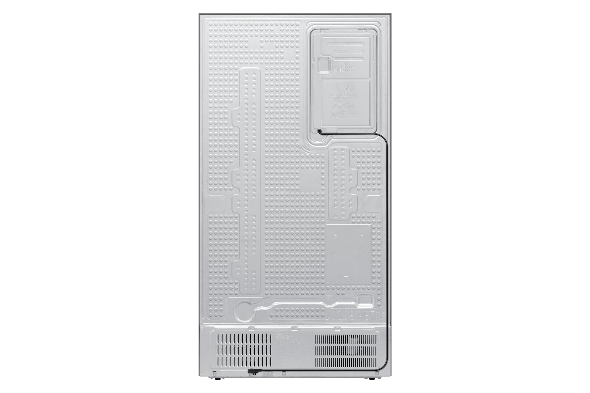 Samsung Réfrigérateur côte à côte RS70F65KEF/EF avec distributeur d'eau/glaçons, Wifi avec mode AI Energy, Total No Frost, SpaceMax, 635 L, LxHxP: 91,2 x 178,4 x 72,6 cm, Anthracite