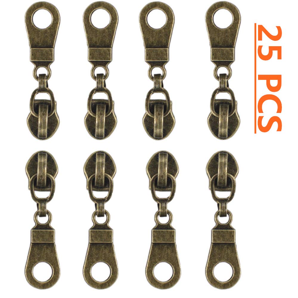 Fermeture éclair En Nylon, 20 Couleurs, Chaîne Continue, Curseurs En Métal, 7 Longueurs, 4 Mm