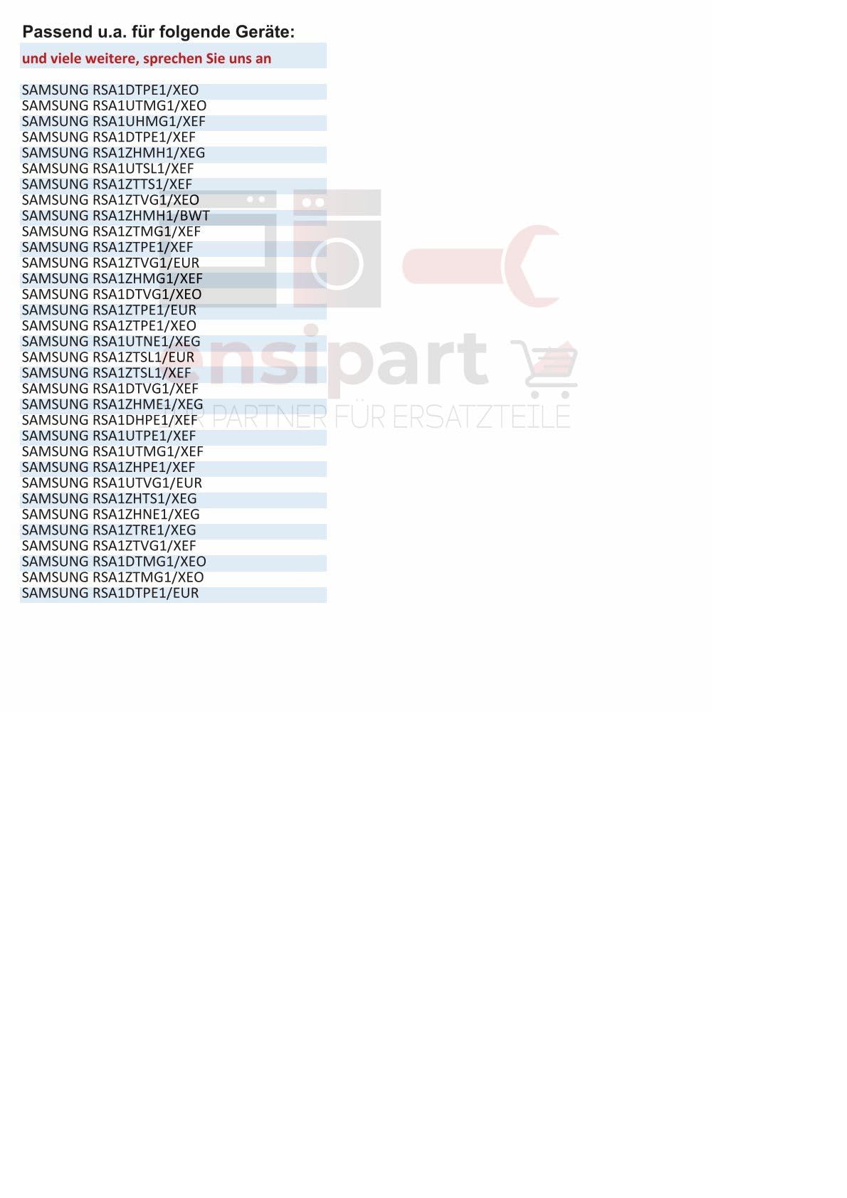 SAMSUNG DA97-05786B Wassertank kompatibel für SideBySide Kühlschrank weiß Kunststoff