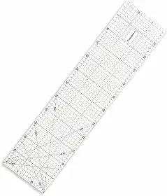 Lanmax Régua Patchwork 15x60cm, Modelo: LMR-16X60, Cor: Transparente