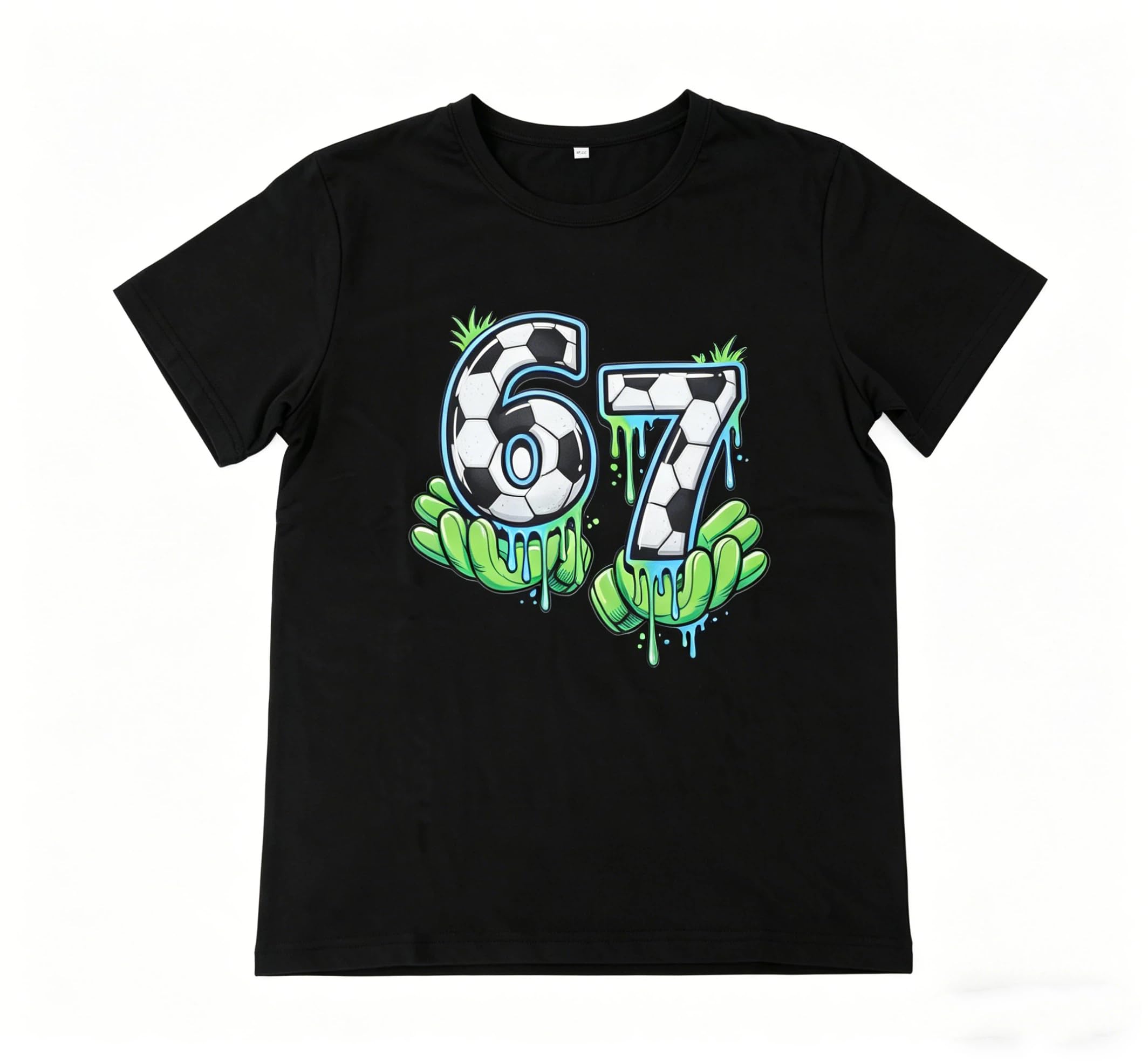 67 Tshirt Kinder, Italian Brainrot Meme Shirt, Six Seven Tshirt Für Jungs Mädchen, Steal a Brainrot 67 T-Shirt Geschenke Für Weihnachten