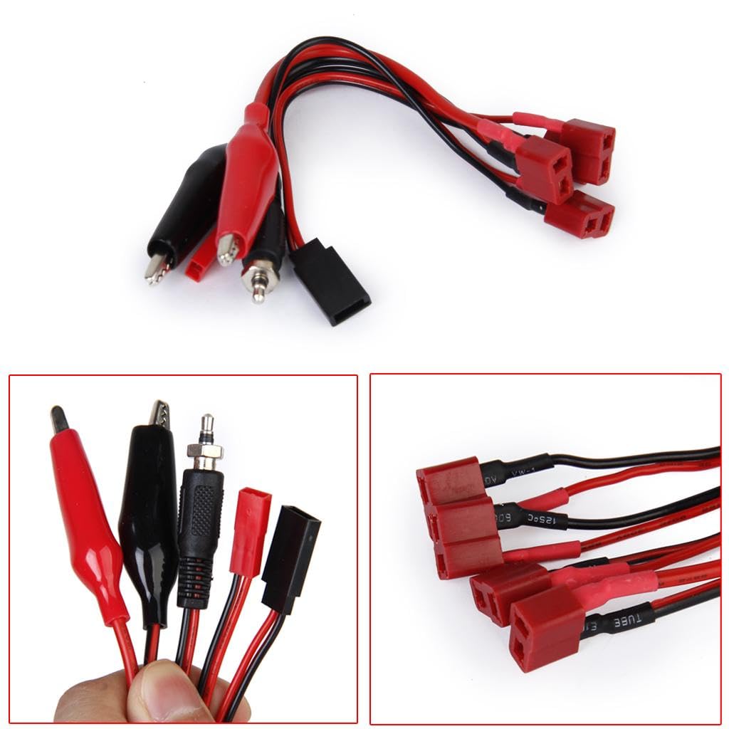 IMax B6 Digital LCD Lipo NiMh Pb Caricabatteria Bilanciamento della Batteria, Caricatore Intelligente Multifunzione Intelligente per RC Giocattoli Droni Automobili, 13,3 x 8,7 x 3,3 cm