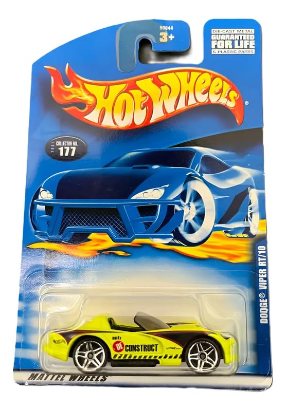 Image of Hot Wheels Dodge Viper RT /10 Ages 3 and Up #177 (Green)