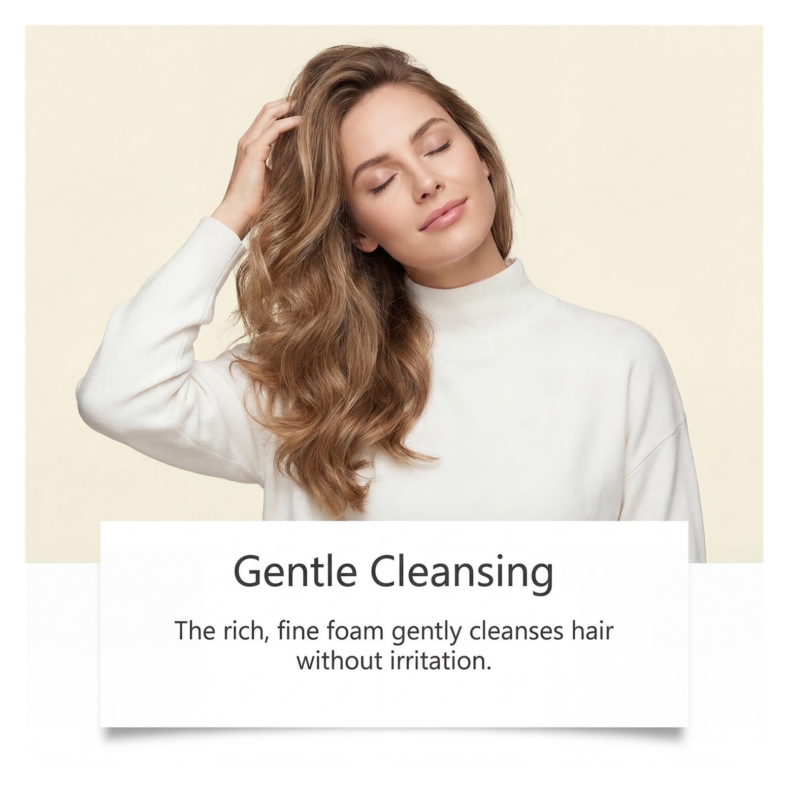Champú ligero y voluminizador | Limpia suavemente el cabello y evita que se vuelva plano.(2pcs)