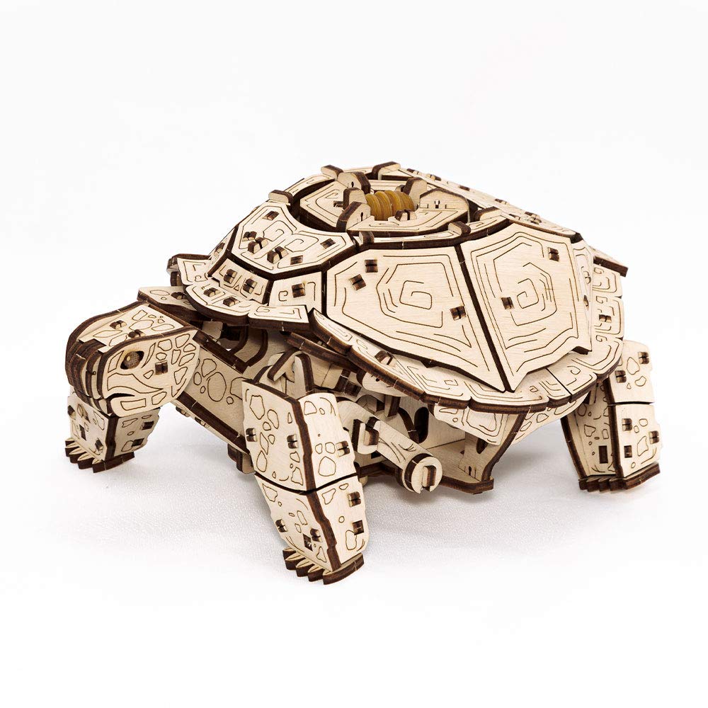 Amazon.com: 3D Puzzles for Adults DIY Wooden Turtle 3D Puzzle