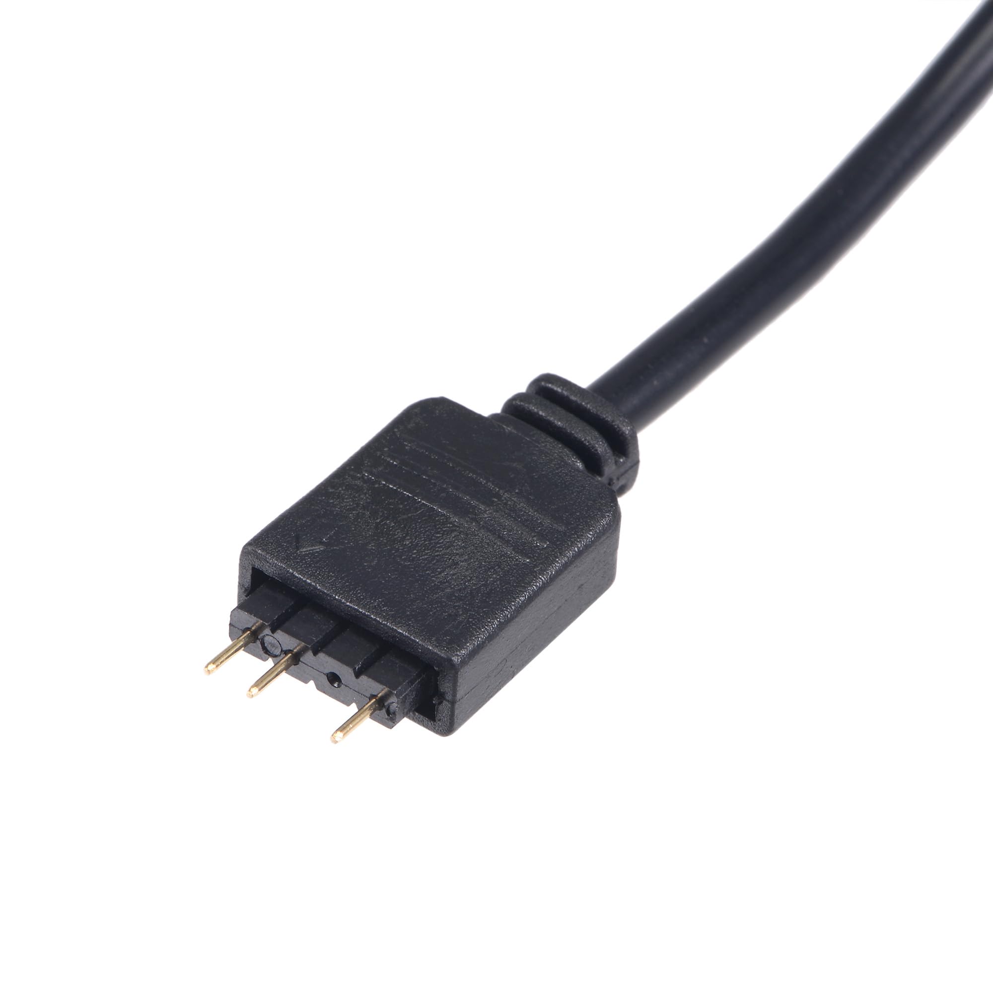 PATIKIL ARGB 50cm Wyprowadzenie Kabel, 3 Zestaw 1 do 1 Kobieta z 3P Złącze dla 5050 3528