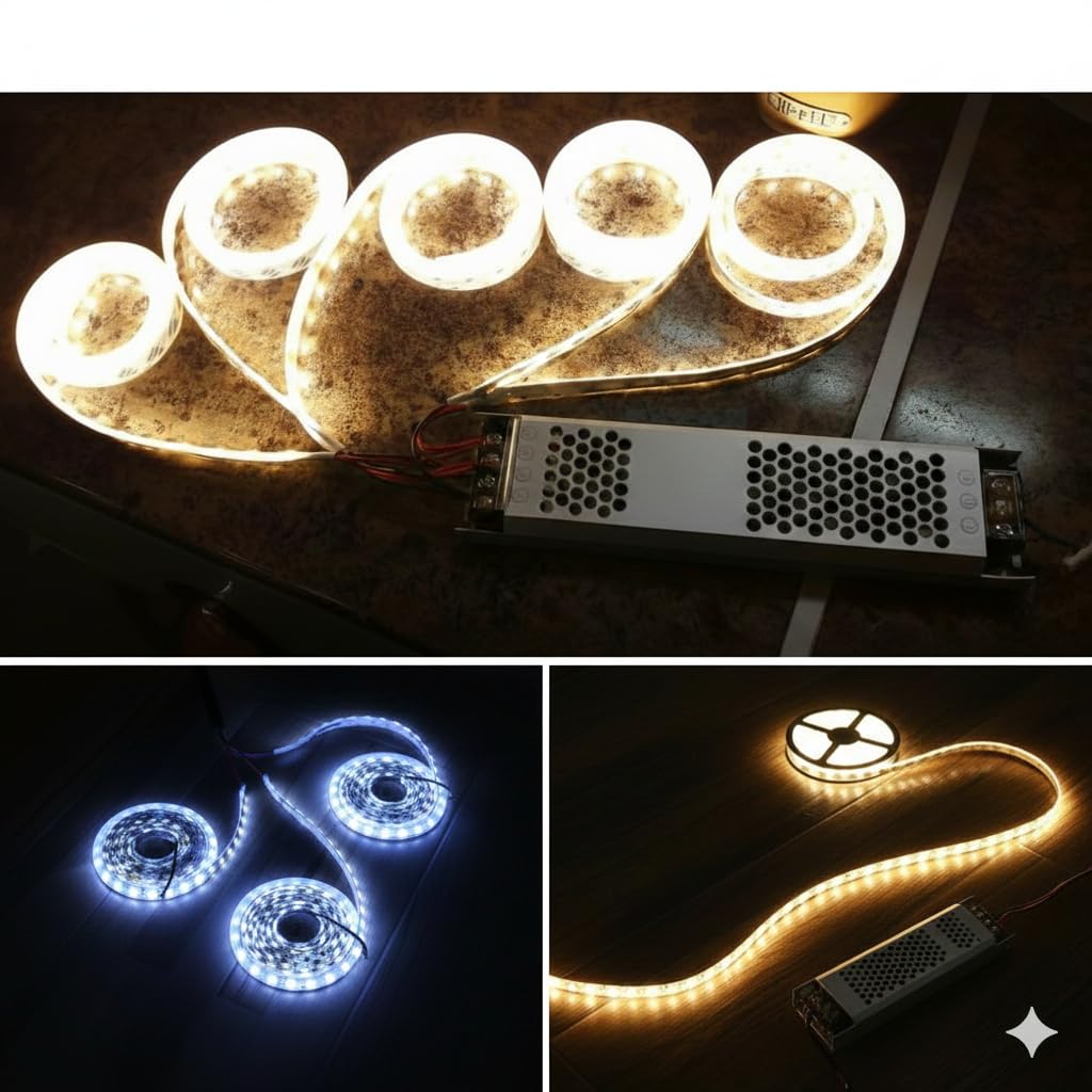 12V Ultra Slim Sessiz Şerit LED Trafosu - Cata Metal Kasa İnce Tasarım Klemensli Adaptör (5A / 12.5A / 17A / 21A / 30A Seçenekleri), IP20 İç Mekan (21 Amper)