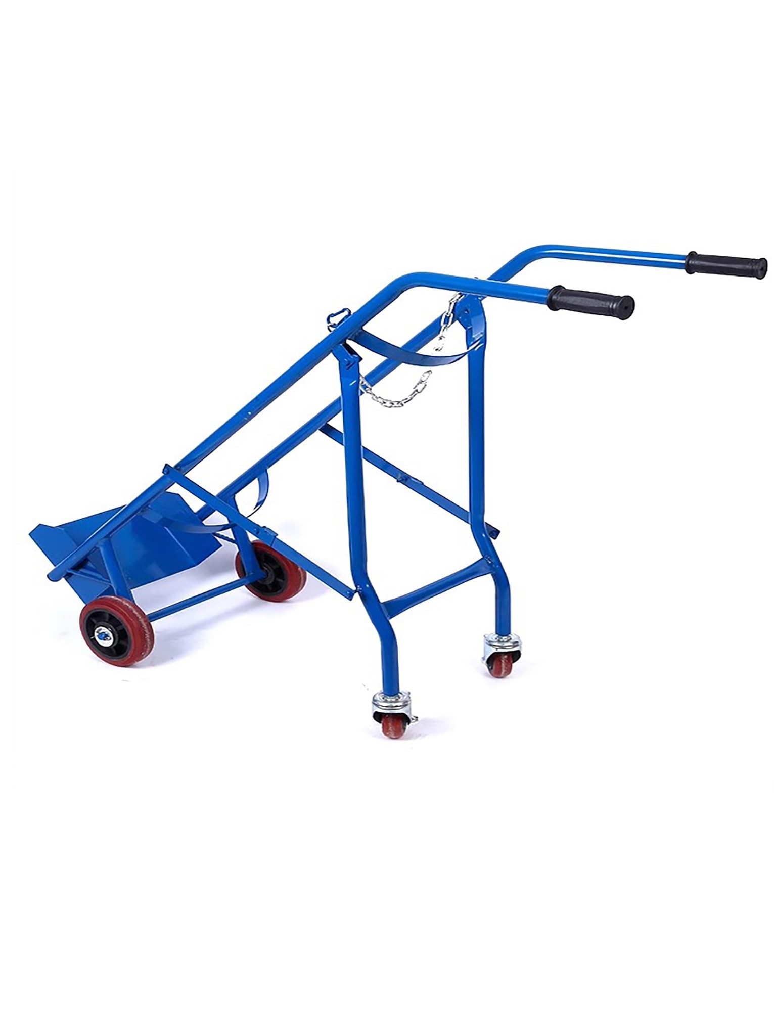 SWENEEN 40L Oxygen Cylinder Rack Foldable Oxygen Tank Cart Large,Oxygen Cylinder Trolley,Rolling Gas Cylinder Holder Stand,For Nursing Home/Hospital/Home,