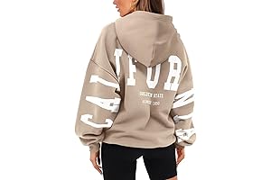 ORANDESIGNE Women's Letter Print Hoodies