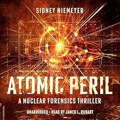 Atomic Peril Audiolibro Por Sidney Niemeyer arte de portada