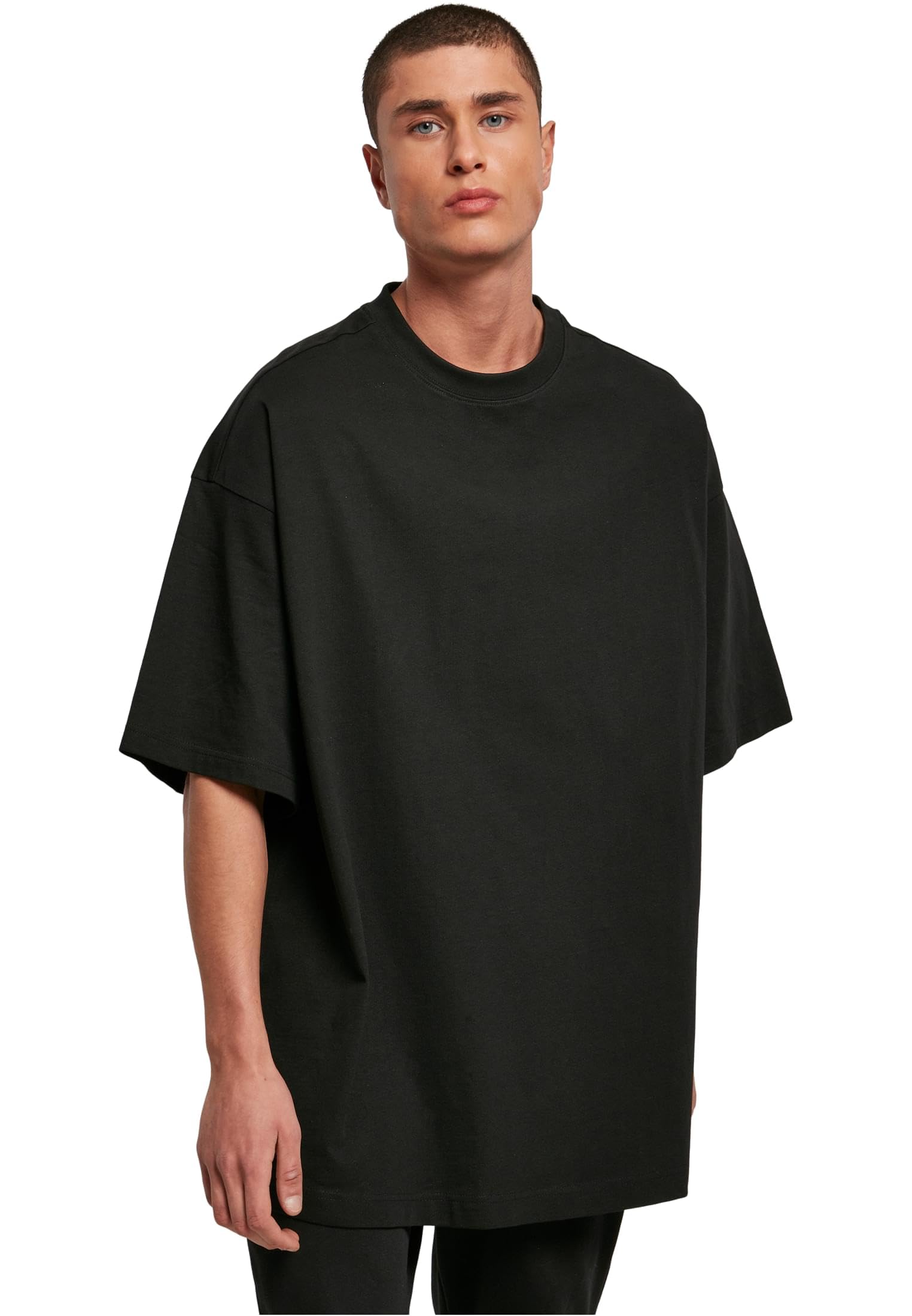 Urban Classics Men's Huge Tee T-Shirt, Black, XS