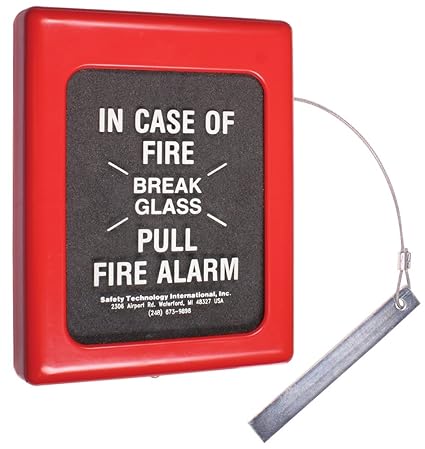 STI-4100 Break Glass Stopper - Large Protective Cover for Unsupervised Areas