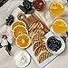 Sakiti Marble Cheese Board Set - w/ 3 Cheese Utensils and Wine Bottle Opener - Acacia Wood and Marble Cheese Board - Perfect Housewarming Gift - Charcuterie Boards for Cheese, Meat