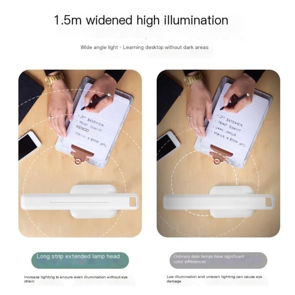 Lampe Bureau Lampe De Bureau Smart Touch Charge Led Lampe De Bureau Lumière Douce Protection Des Yeux Pliable Gradation Lampe De Bureau De Lecture Lampe Led Bureau(A)