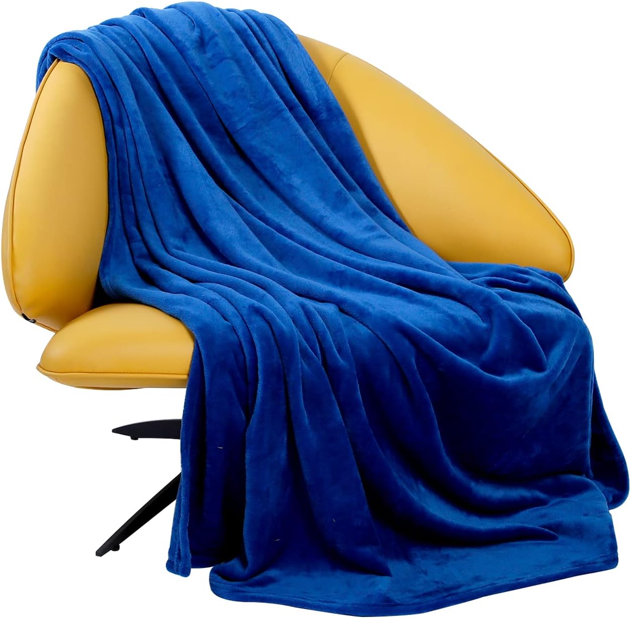 Sunyana 60x80IN Flannel Fleece Throw Blankets, AntiStatic Lightweight 300GSM Breathable Luxury