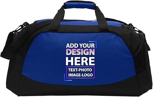 Miniatura 4 de Artist Shot Bolsas de lona activas personalizadas para hombres y mujeres, añade tus propias imágenes y texto a tu bolsa de gimnasio, bolsa de viaje