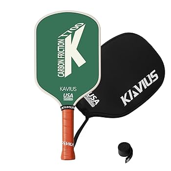 Amazon | Pro ピックルボールパドル カーボンファイバー、16mm