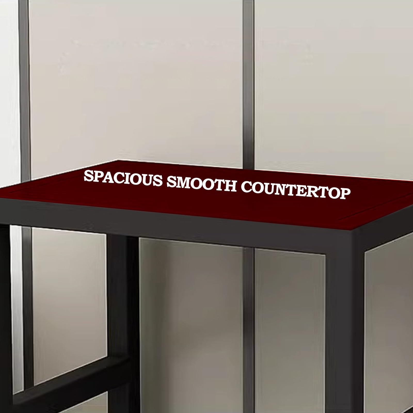 Mobilny stojak na akwarium, stojak na akwarium i terrarium z kołami, nie wymaga instalacji, oszczędność miejsca, regał na rośliny do salonu (biały, 40 x 30 x 77 cm)