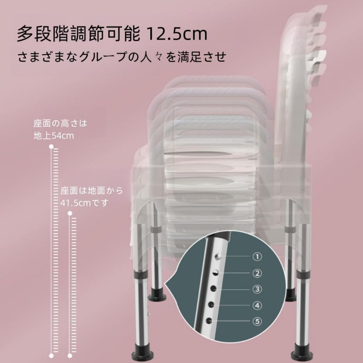 Zixui】 ポータブルトイレチェア 家庭室内用移動トイレ 妊婦と