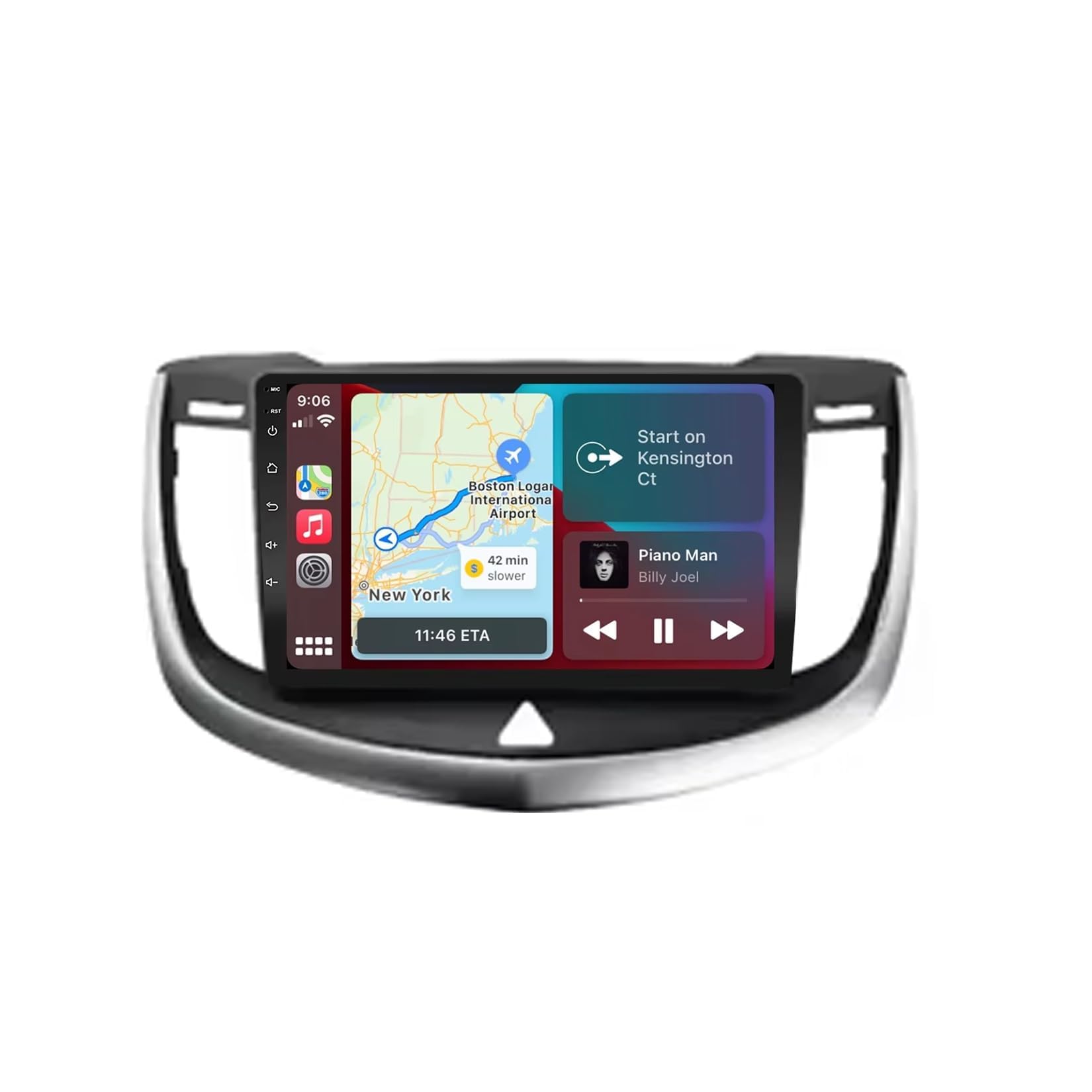 BCBSYCJP Car Radio with Wireless CarPlay Android Auto for Chevrolet Epica 2013-2017 9 Inch Stereo Mirror Link Bluetooth with Android Auto Carplay Wireless WIFI FM GPS,8 Core 2G+32G