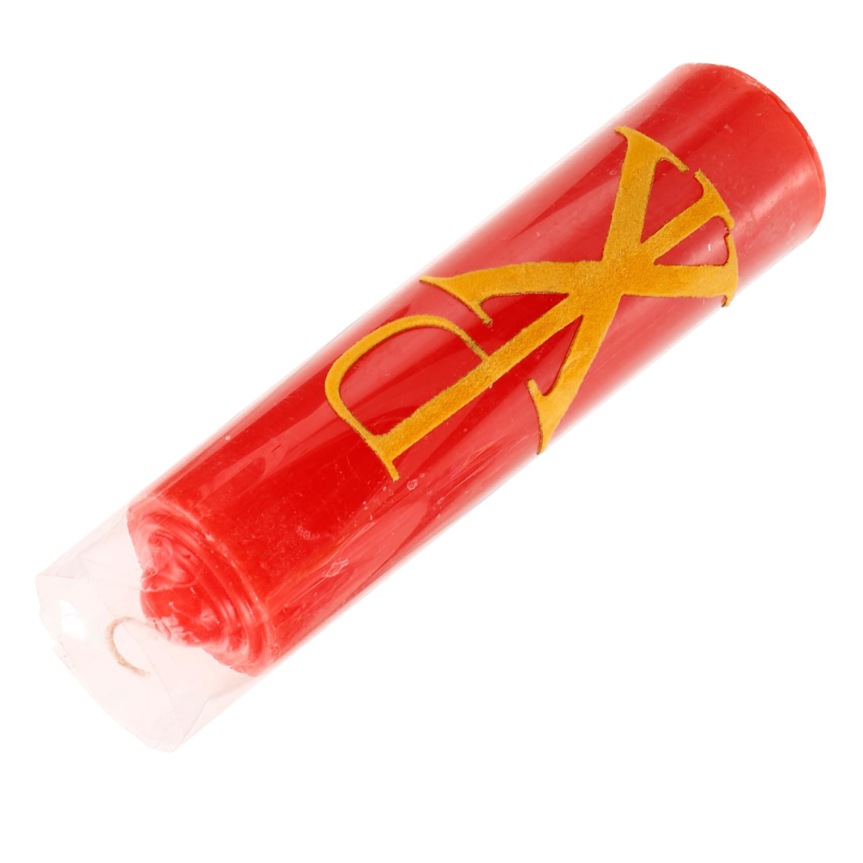 FUNOMOCYA Baptism Jesus Candle Elegant Holy Candle for Religious Ceremonies Christmas Party Favor Portable Decor for Church Mass Sacred Ambiance Design