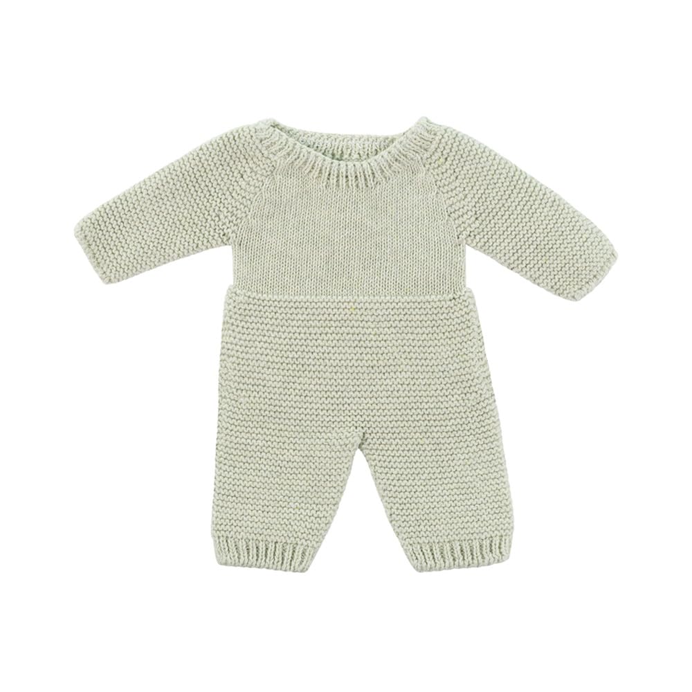 Miniland Knitted Pyjamas Green for 32 cm Dolls Recycled Fibres Miniland Dolls