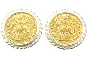 Caprixus 925 Sterling Silver Fulani Earrings