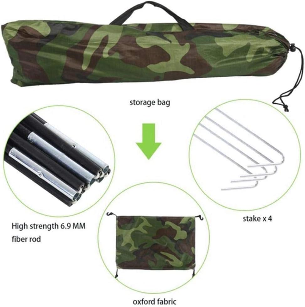 Portable Outdoor Camping Tent for 1 Person Outdoor Hiking Travel Camouflage Camping Nap Tent